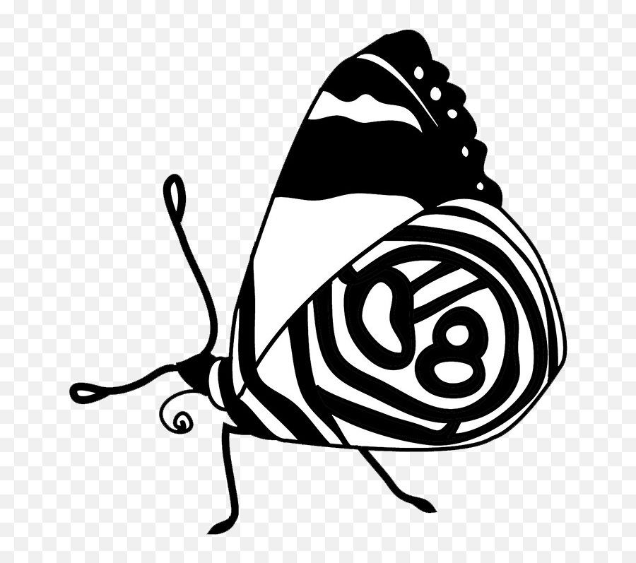 Beautiful Butterfly Images - Parasitism Emoji,Butterfly Clipart Black And White
