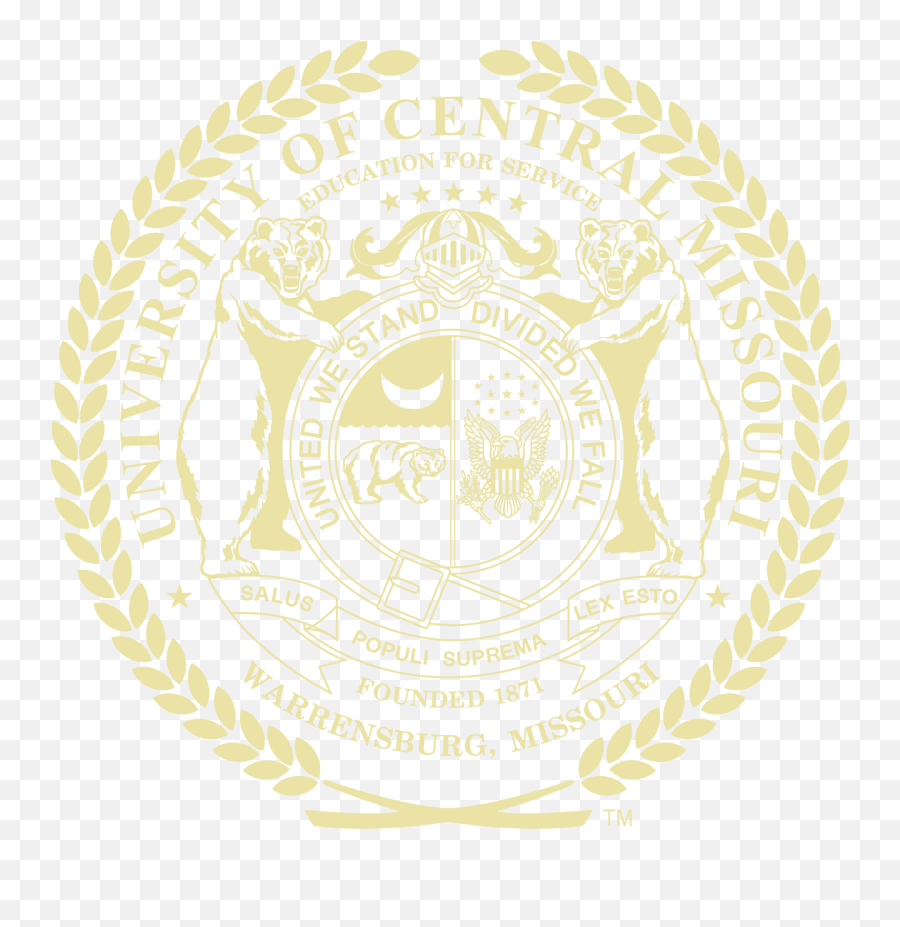 University Of Central Missouri Gold Embossed Diploma Frame Emoji,Ucm Logo