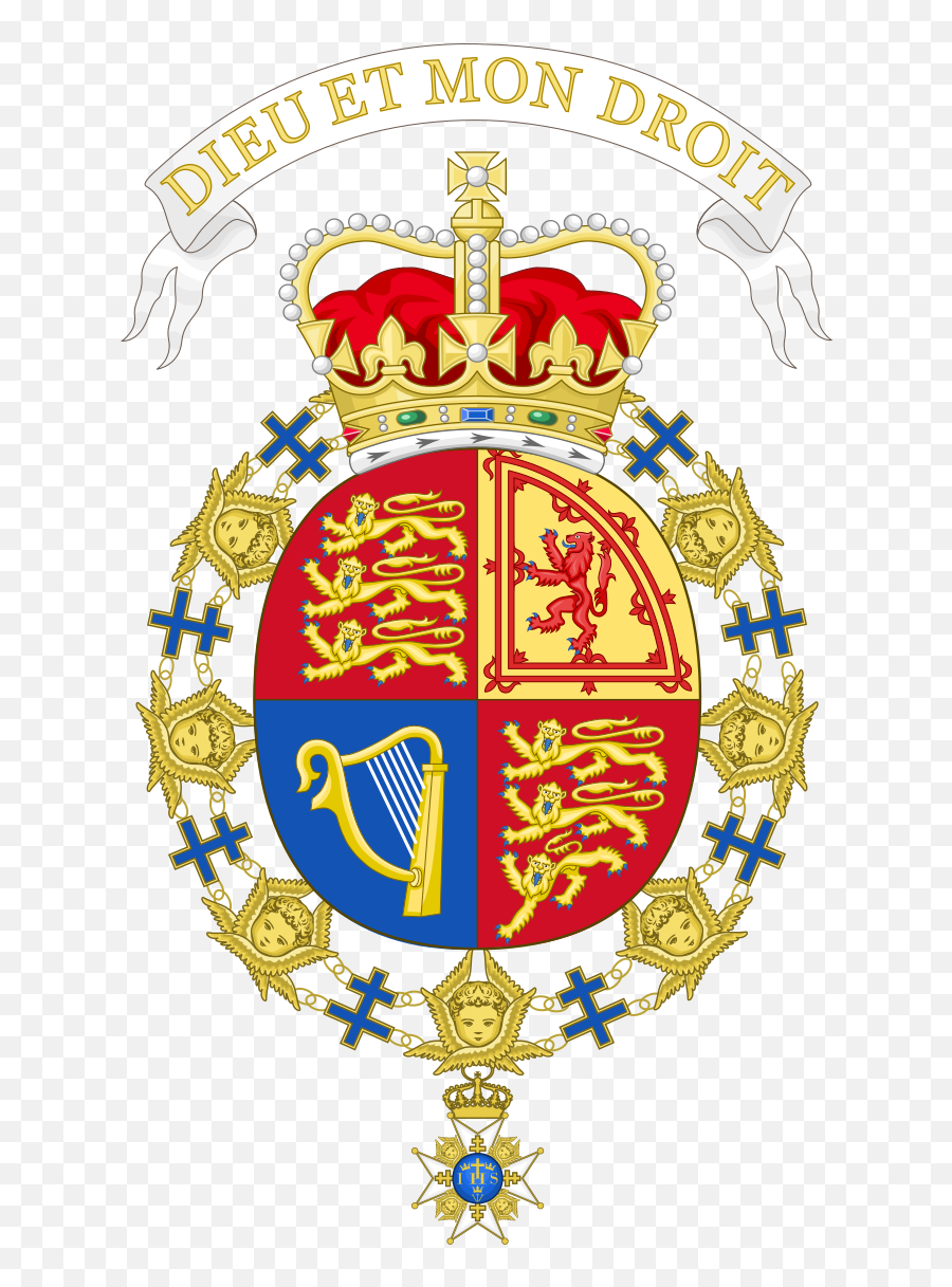 Coat Of Arms Of Elizabeth Ii Of The United Kingdom Order Of Emoji,Queen Elizabeth Png