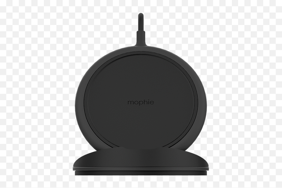 Mophie Charge Stream Desk Stand - Qi Wireless Charger Black Emoji,Mophie Logo