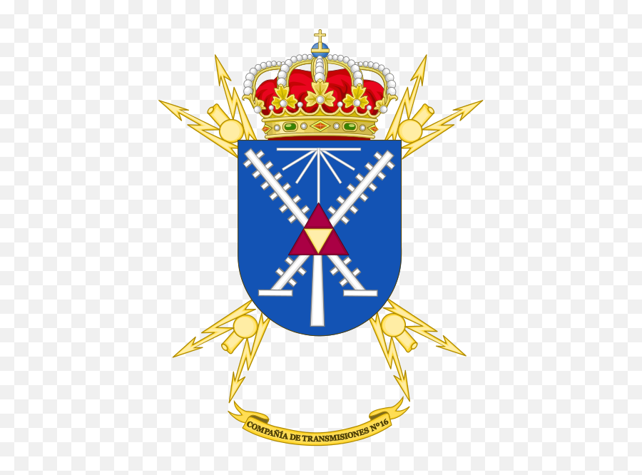 Signal Company No 16 Spanish Army - Escudo De Armas De Emoji,Cavalry Clipart