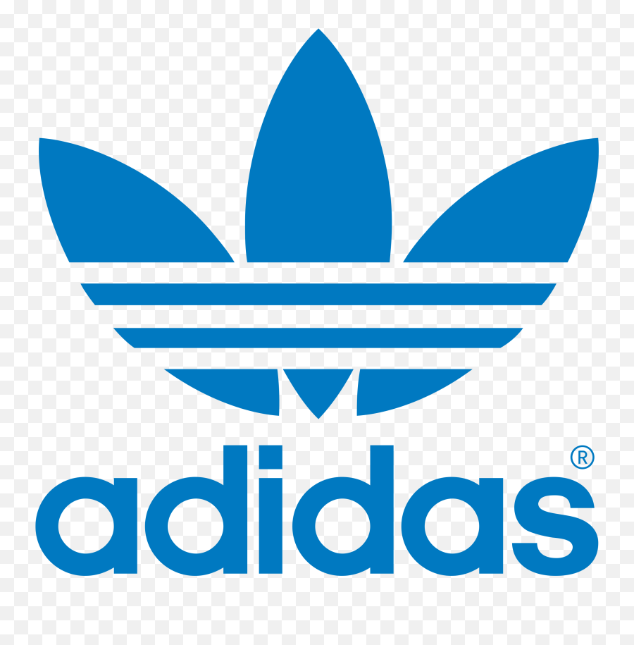 Blue Logo Clipart Free Image - Adidas Shoes Logo Png Emoji,Adidas Logo
