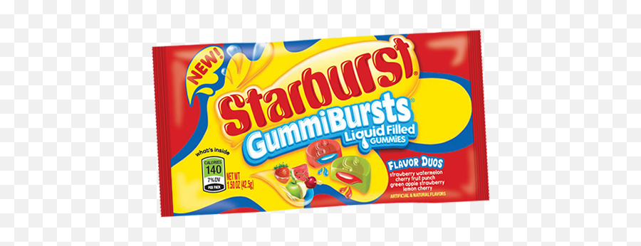 Starburst Gummibursts - Product Label Emoji,Starburst Logo