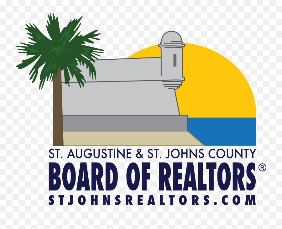St Augustine U0026 St Johns County Board Of Realtors - Board Of Realtors St Augustine Logo Emoji,Realtor.com Logo