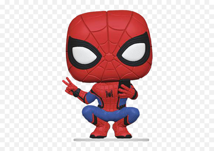 Spiderman Christmas Sweater Pop Clipart - Funko Pops Spiderman Far From Home Emoji,Spider Man Far From Home Logo