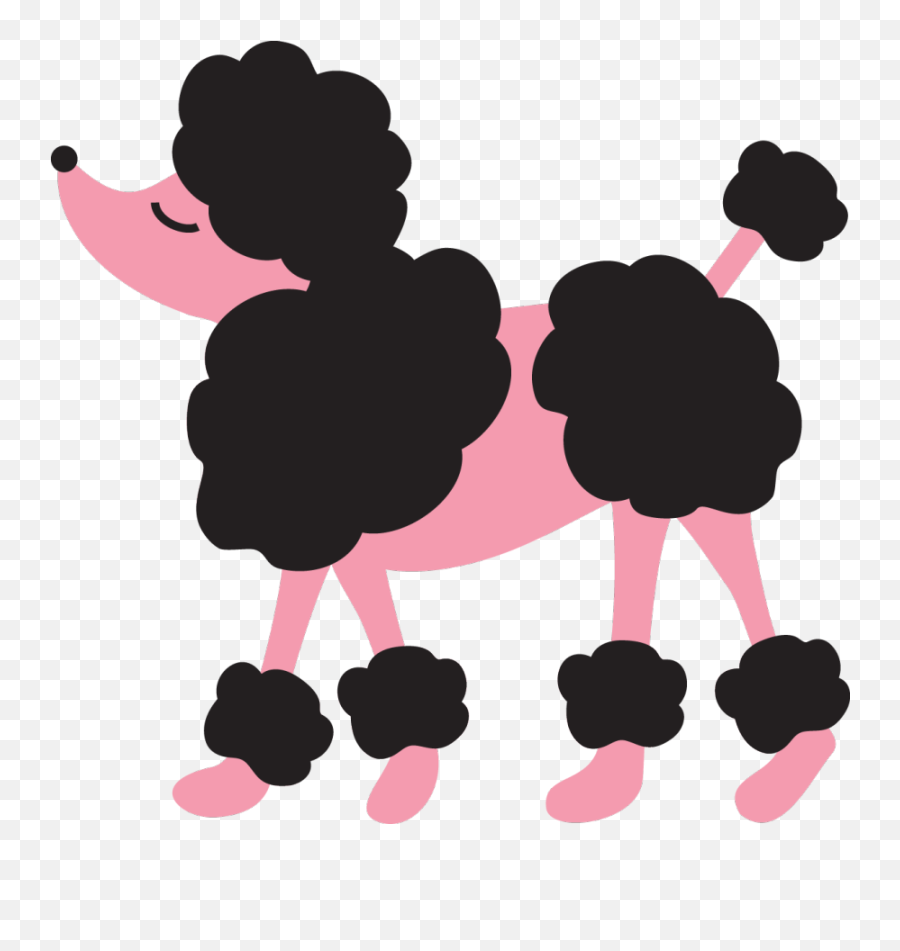 Tres Chic Paris Baby Clipart - Poodle Paris Png Emoji,Poodle Clipart