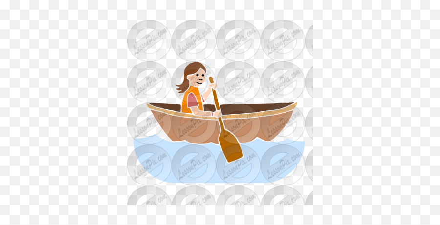 Row Stencil For Classroom Therapy Use - Great Row Clipart Rowing Emoji,Kayak Clipart