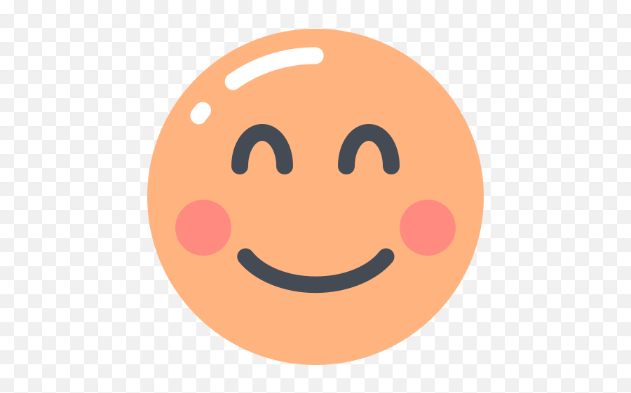 Smiling Face Eyes Emoji Free Icon Of - Icon,Eyes Emoji Png