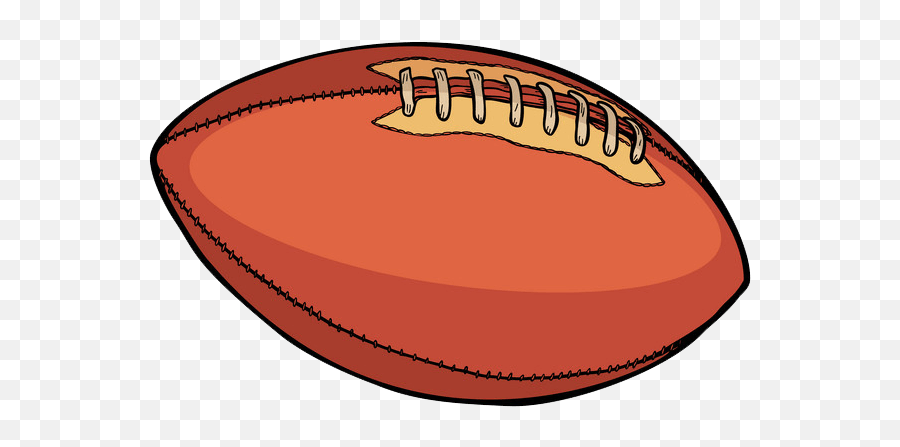 Football Clipart 1 - For American Football Emoji,Football Clipart Transparent