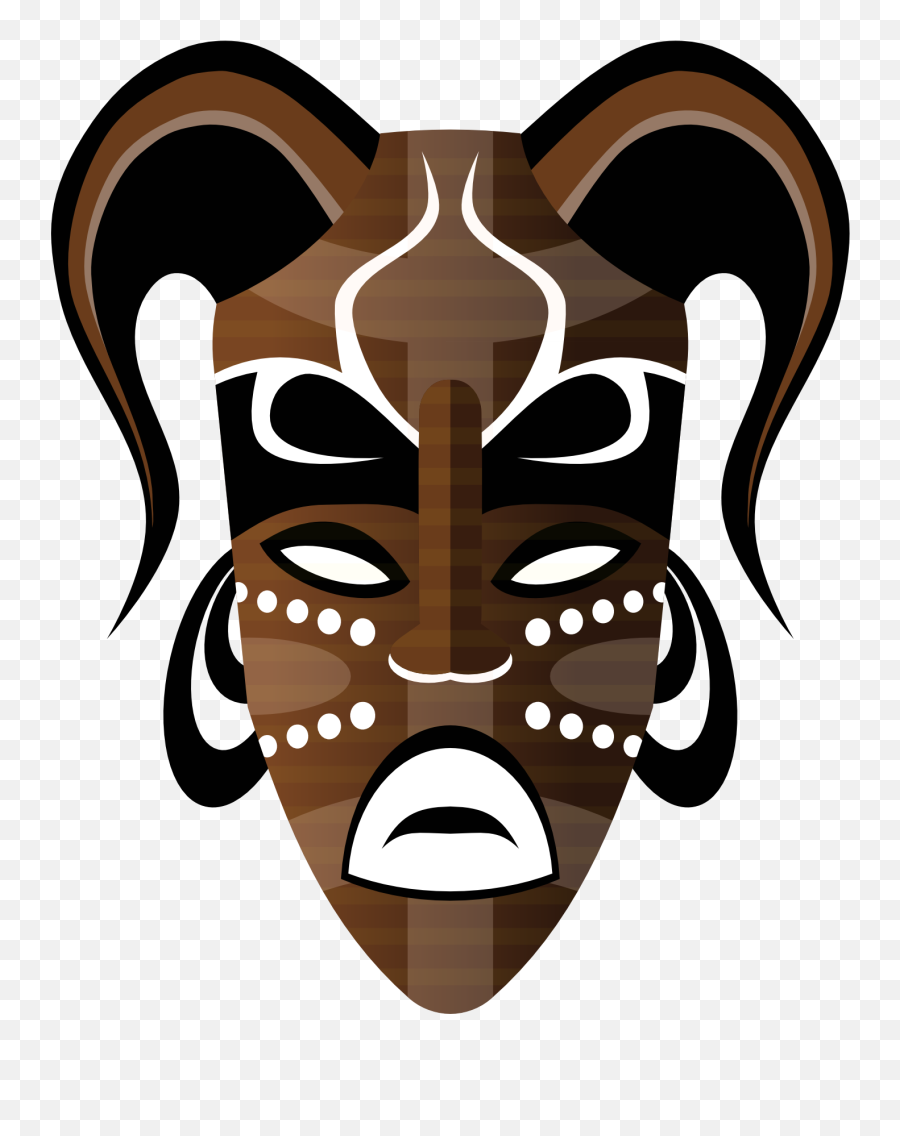 Download Tribal Clipart Tribal Mask Emoji,Tribal Clipart
