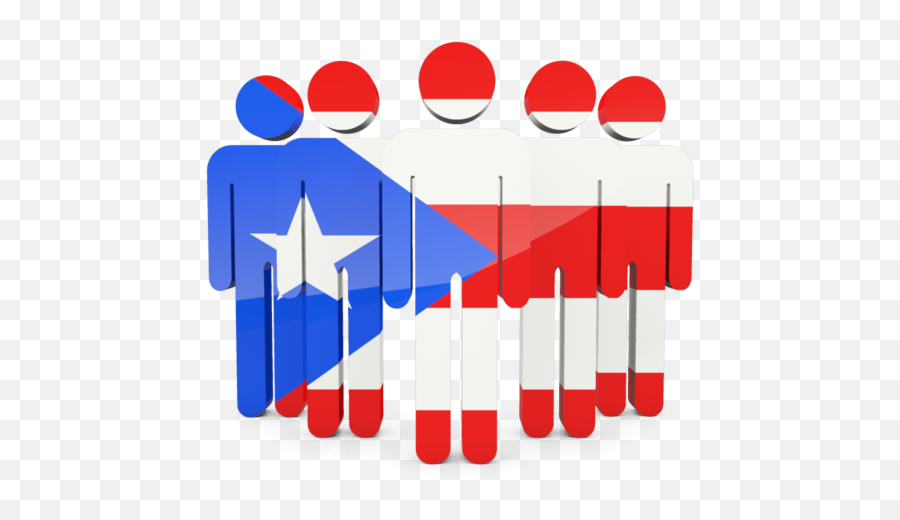 Puerto Rico Flag Clipart Png - Brazilian People Icon Emoji,Puerto Rico Clipart