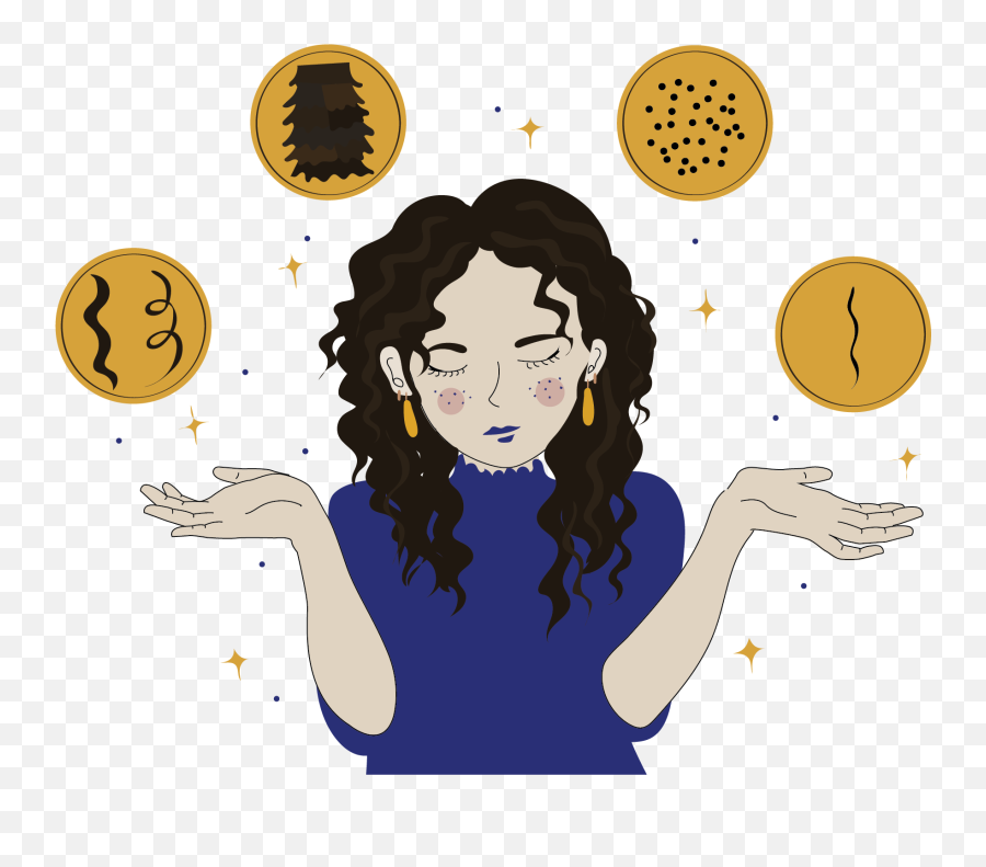 Know Thy Curl Type Not All Curls Are The Same By - Happy Emoji,Waves Hair Png