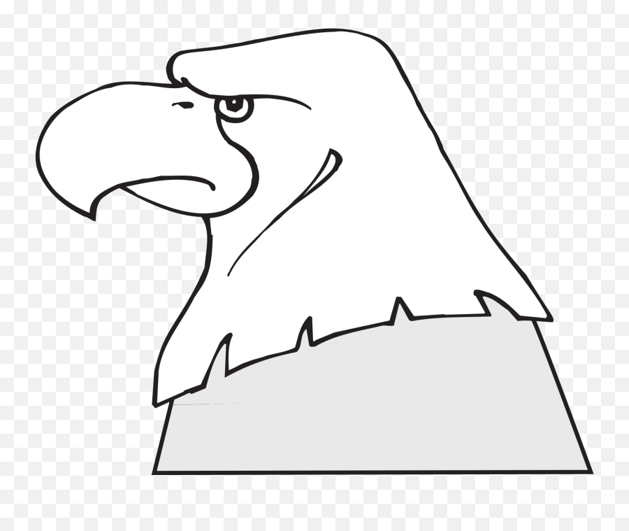 Bald Eagle Head Outline Svg Vector Bald Eagle Head Outline - Eagle Emoji,Eagle Head Clipart