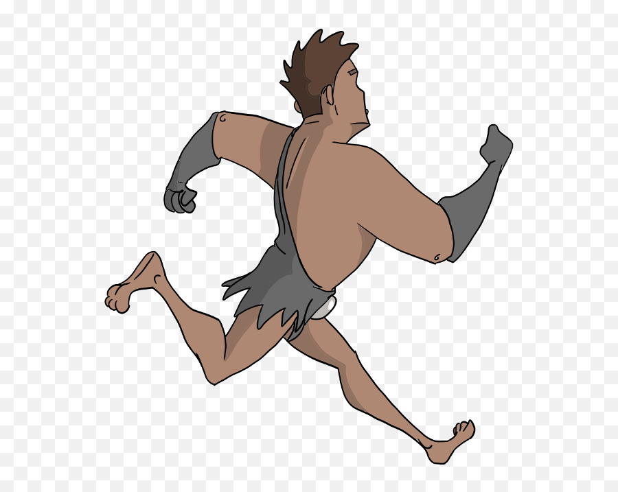 Animated People Running Png Gif - Gif Of Running Boy Transparent Emoji,People Running Png
