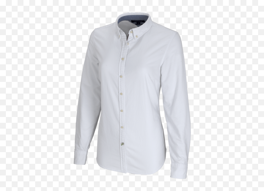 Tommy Hilfiger - Womenu0027s New England Solid Oxford Shirt Long Sleeve Emoji,Tommy Hilfiger Logo Shirts