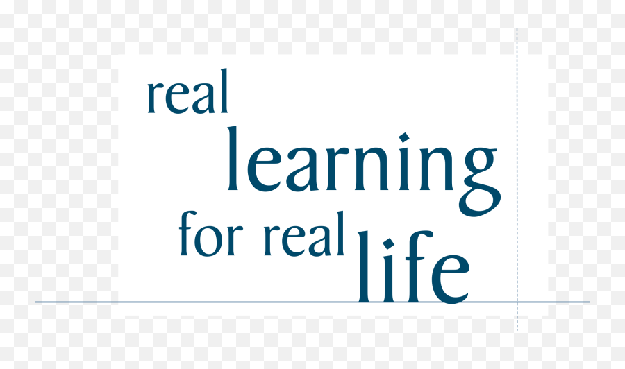 Real Learning For Real Life Logo Png - Horizontal Emoji,Ragdoll Logo