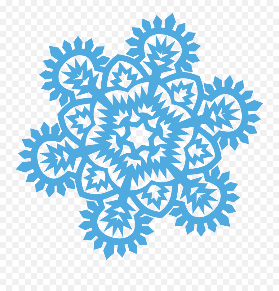 Snowflake Clipart Free Download Transparent Png Creazilla - Vertical Emoji,Snowflake Clipart