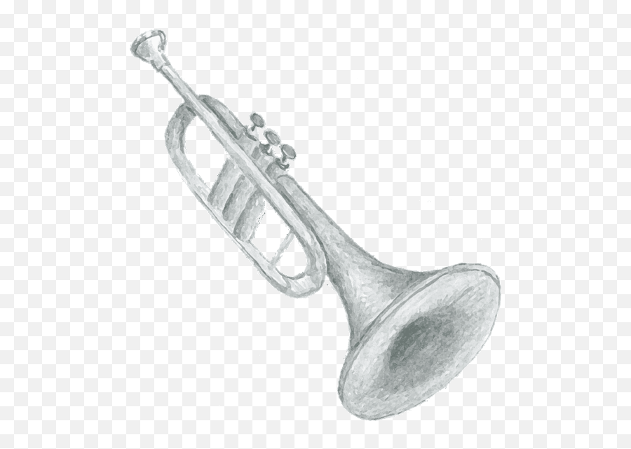 Trumpet Transparent Cartoon - Keyed Trumpet Emoji,Trumpet Transparent