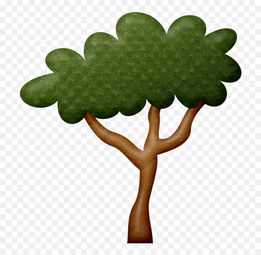 Tree In The Zoo Clipart Png Image With - Arvore Safari Baby Png Emoji,Zoo Clipart