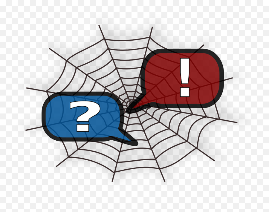 Conversation Web Clip Art At Clkercom - Vector Clip Art Spider Web Clipart Emoji,Conversation Png