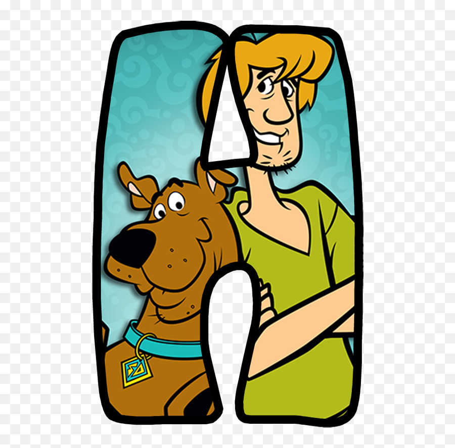 Scooby Doo Alphabet Letters Transparent Cartoon - Jingfm Emoji,Scooby Doo Clipart