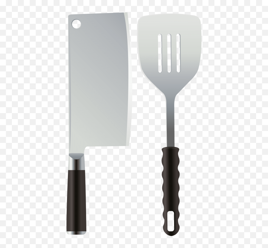 Free Png Download Kitchen Knife And Spatula Clipart Emoji,Kitchen Knife Png