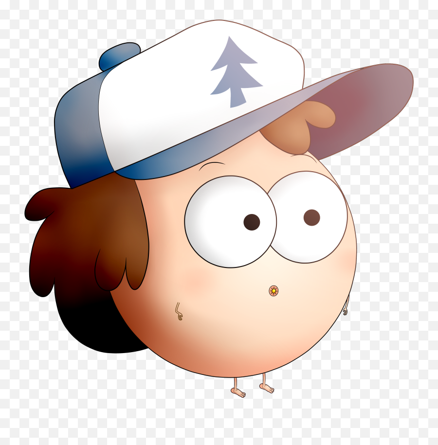 Download Hd Dipper Pines Panza Viviente Emoji,Gravity Falls Transparent