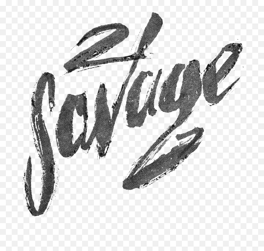 Download 21 Savage Logo Transparent Png - Logo Transparent Savage Emoji,No Logo
