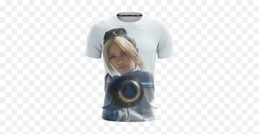 Starcraft 2 Nova Terra Amazing Psychic Gunner White T - Shirt Emoji,White Tshirt Png