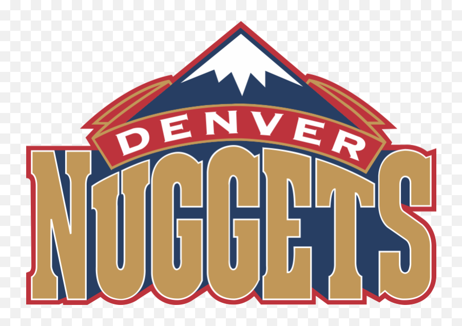 Denver Nuggets Logo 1990 Clipart - Denver Nuggets Emoji,Denver Nuggets Logo
