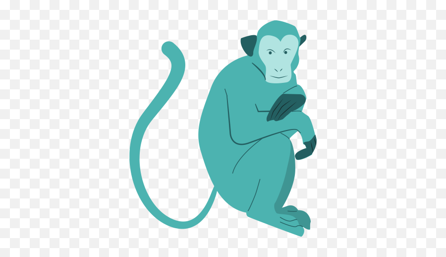 Blue Monkey Png Image - Blue Monkey Transparent Emoji,Monkey Png