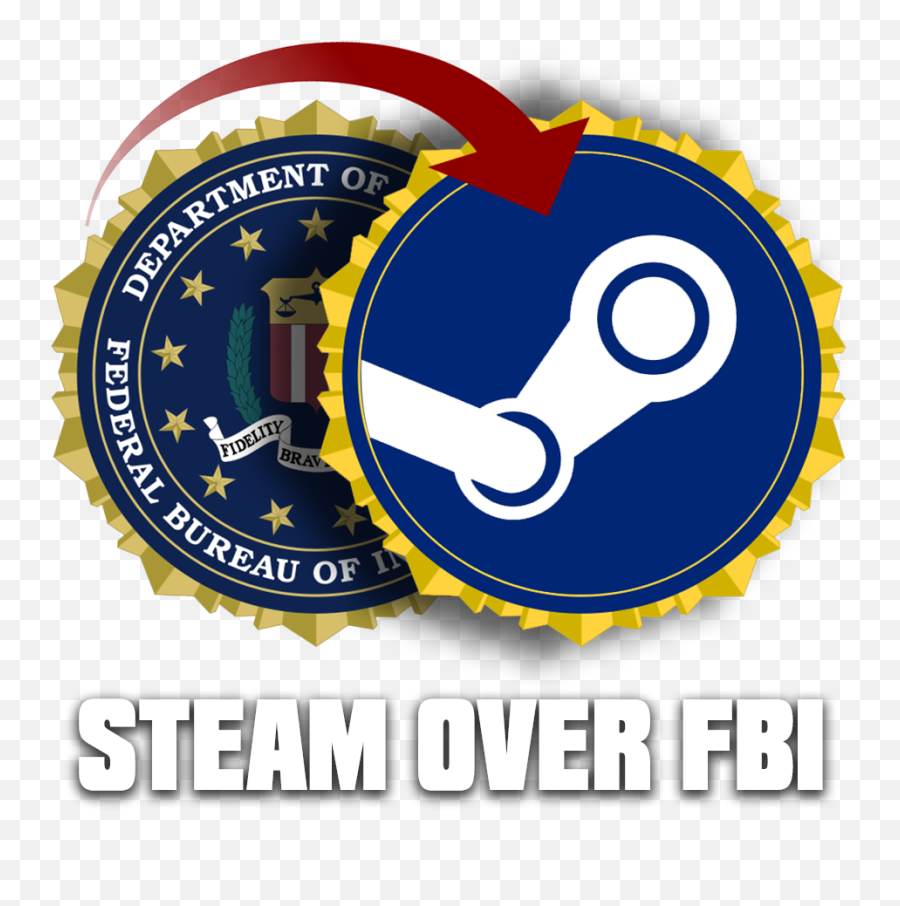 Steam Over Fbi By Literally The Crash Emoji,Steam Workshop Logo