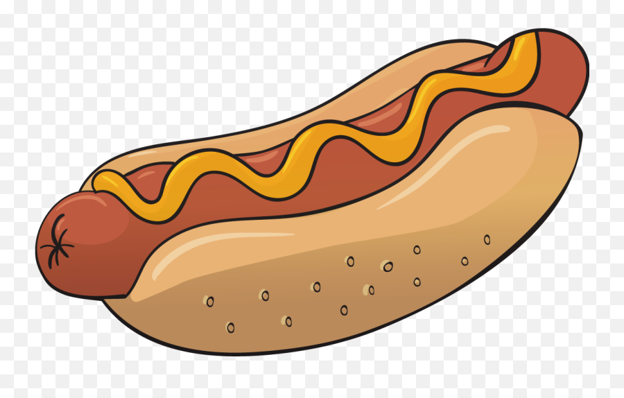 Hot Dog Animation Clip Art Element - Transparent Transparent Background Hot Dog Clip Art Emoji,Hot Dog Png