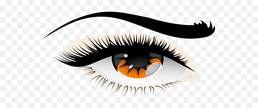 More Golden Eyes Clip Art At Clkercom - Vector Clip Art Eye Png Clipart Golden Emoji,Eyes Transparent