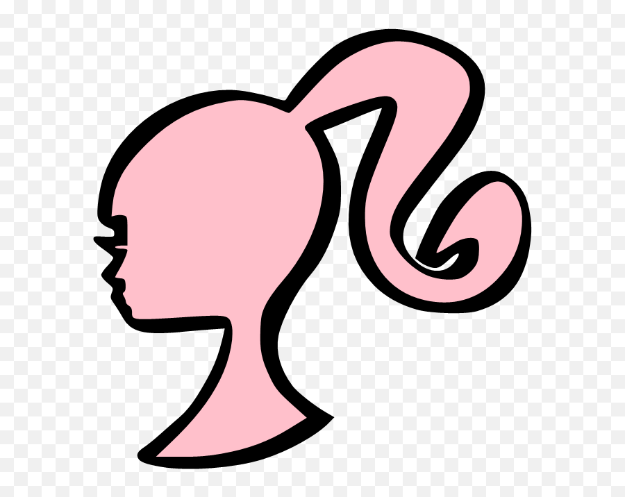 Barbie Icon Png Transparent Clipart - Transparent Barbie Head Png Emoji,Barbie Logo