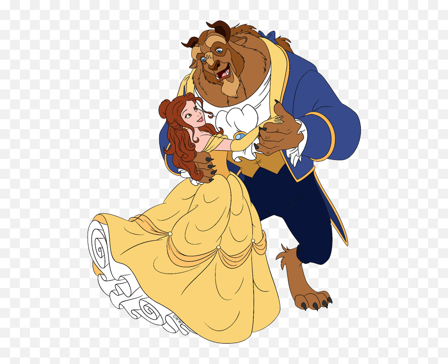 Beauty And The Beast Silhouette Png - Happy Emoji,Beauty And The Beast Clipart