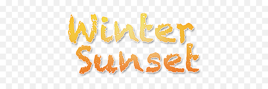 Winter Sunset - Language Emoji,Sunset Png