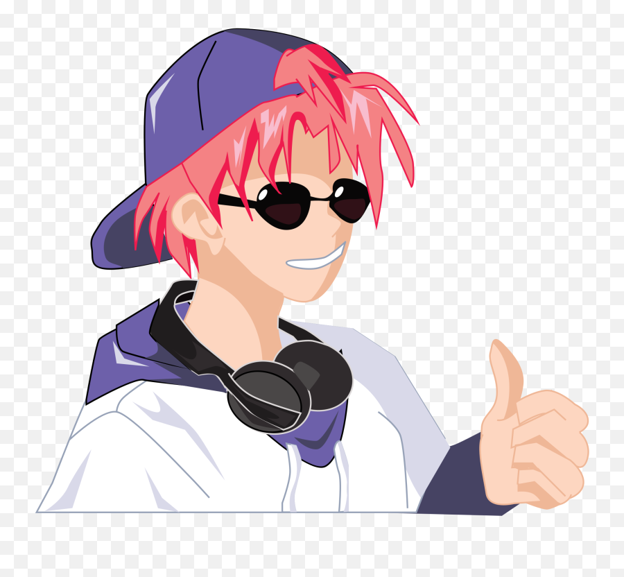 Cool Clipart Cool Kid Cool Cool Kid Transparent Free For - Cool Photo Boy Anime Emoji,Cool Clipart