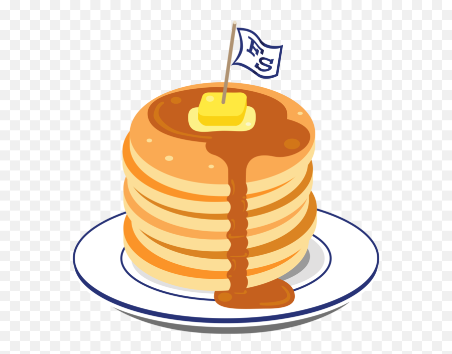 Pancake Clipart Breakfast Item - Kid Breakfast Cartoon Emoji,Pancake Clipart