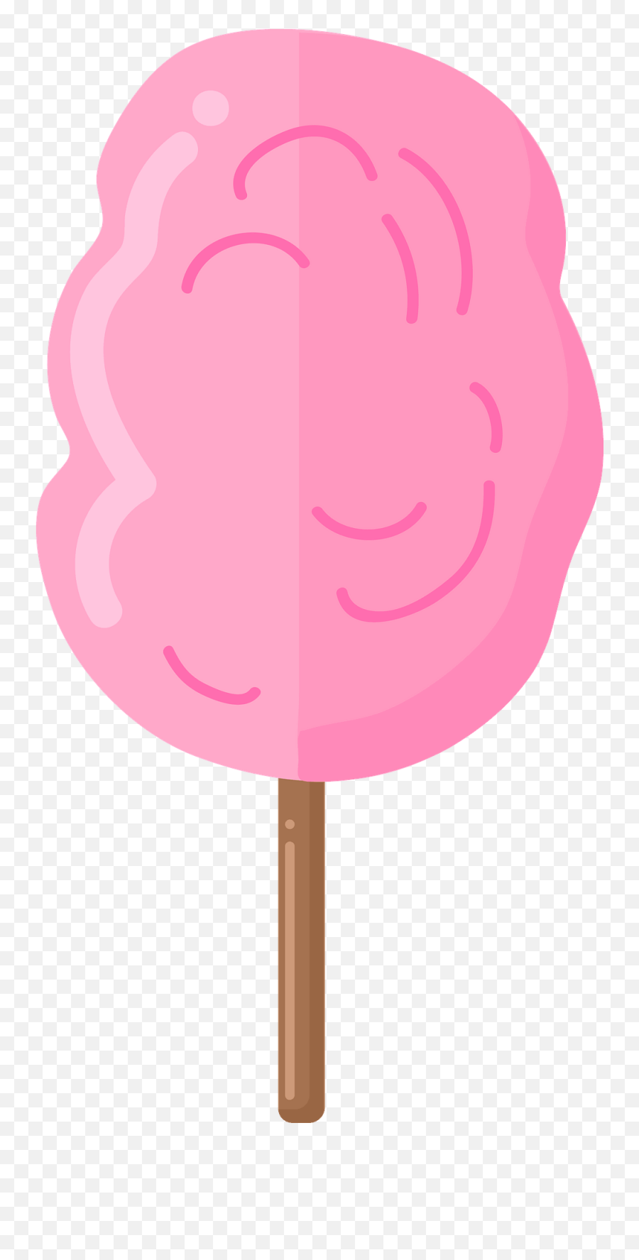 Cotton Candy Clipart - Girly Emoji,Cotton Candy Clipart