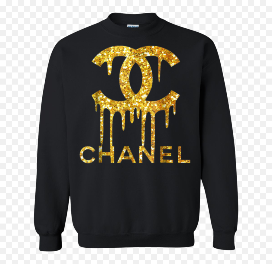 Chanel Logo Shirt G180 Gildan Crewneck Emoji,Chanel Logo