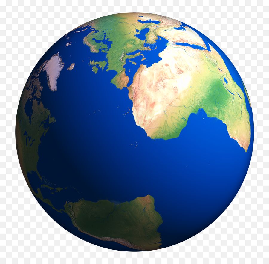 Earth Globe World - Transparent Earth 3d Png Emoji,Globe Png