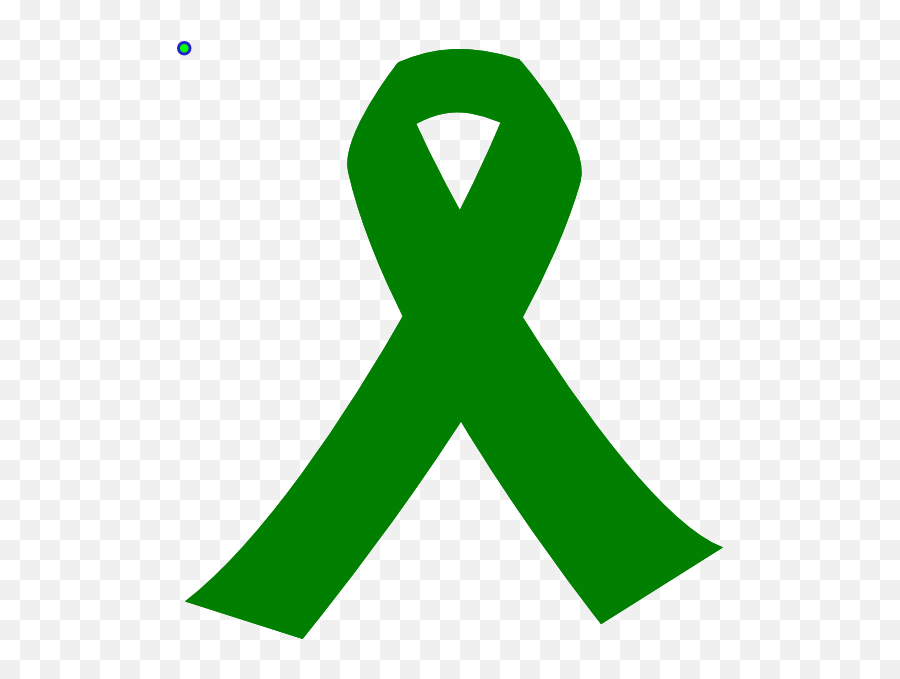 Awareness Ribbon Green Ribbon Liver - Transparent Liver Cancer Ribbon Emoji,Liver Clipart