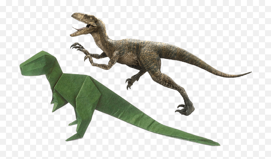 Download Velociraptor Tyrannosaurus Fauna Dinosaur Free Hq - Velocirraptor De Origami Emoji,Velociraptor Png