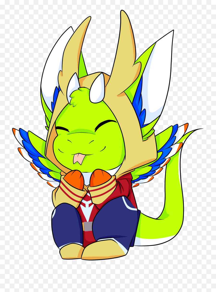Download All Might Ych - Cartoon Full Size Png Image Pngkit Furry All Might Emoji,All Might Transparent