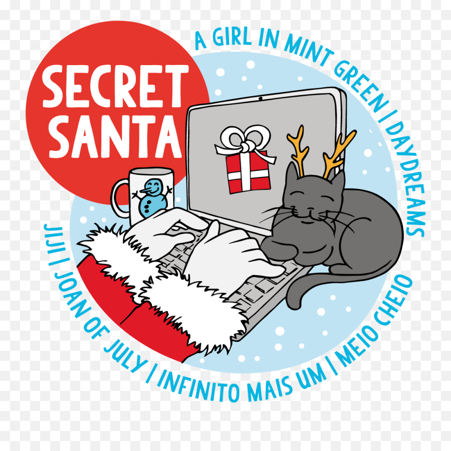 Secret Santa Daydreams Blog Clipart Emoji,Secret Santa Clipart