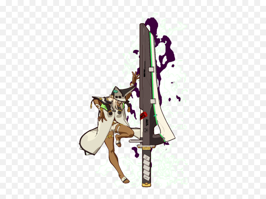 Fileggxrd Ramlethal 5h Swordpng - Dustloop Wiki Ramlethal Valentine Strive Sword Emoji,Cartoon Sword Png
