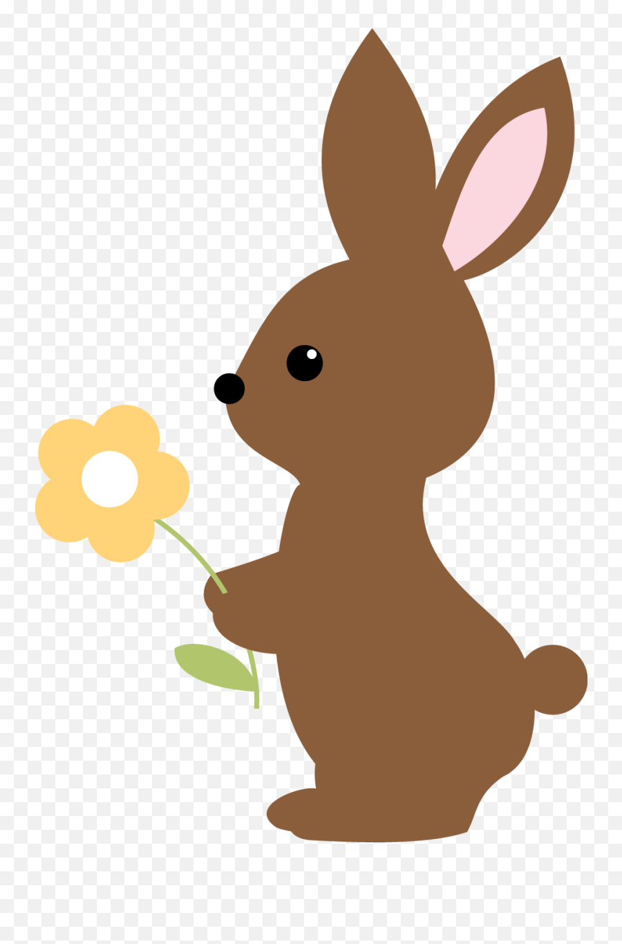 Forest Clipart Bunny Forest Bunny Transparent Free For - Transparent Brown Bunny Clipart Emoji,Forest Clipart