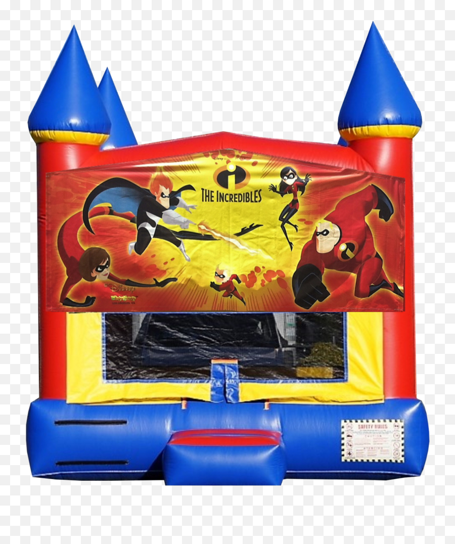 The Incredibles Bounce House Rentals Nashville Bouncy - Happy Birthday Bounce House Emoji,The Incredibles Png