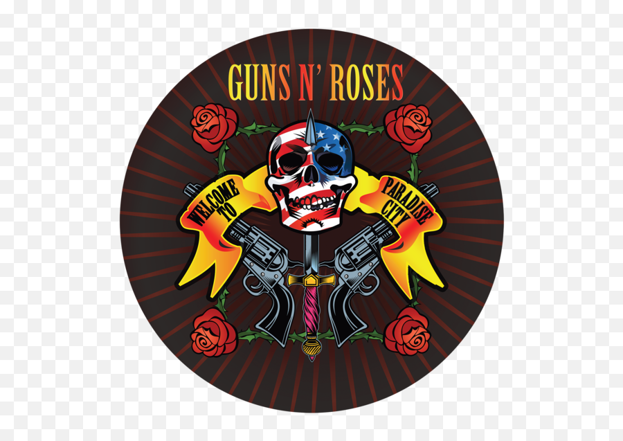Guns N Roses - Guns N Roses Paradise City Emoji,Guns N Roses Logo